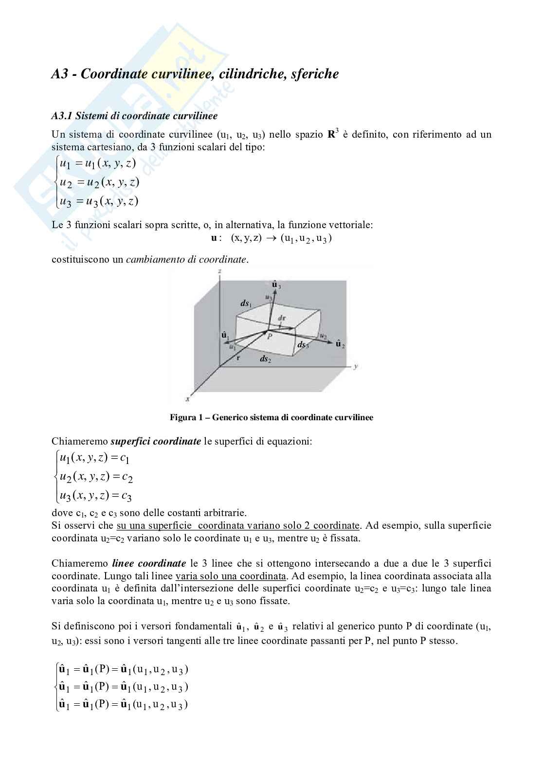 Conoscenze preliminari Elettrotecnica 1 Pag. 1