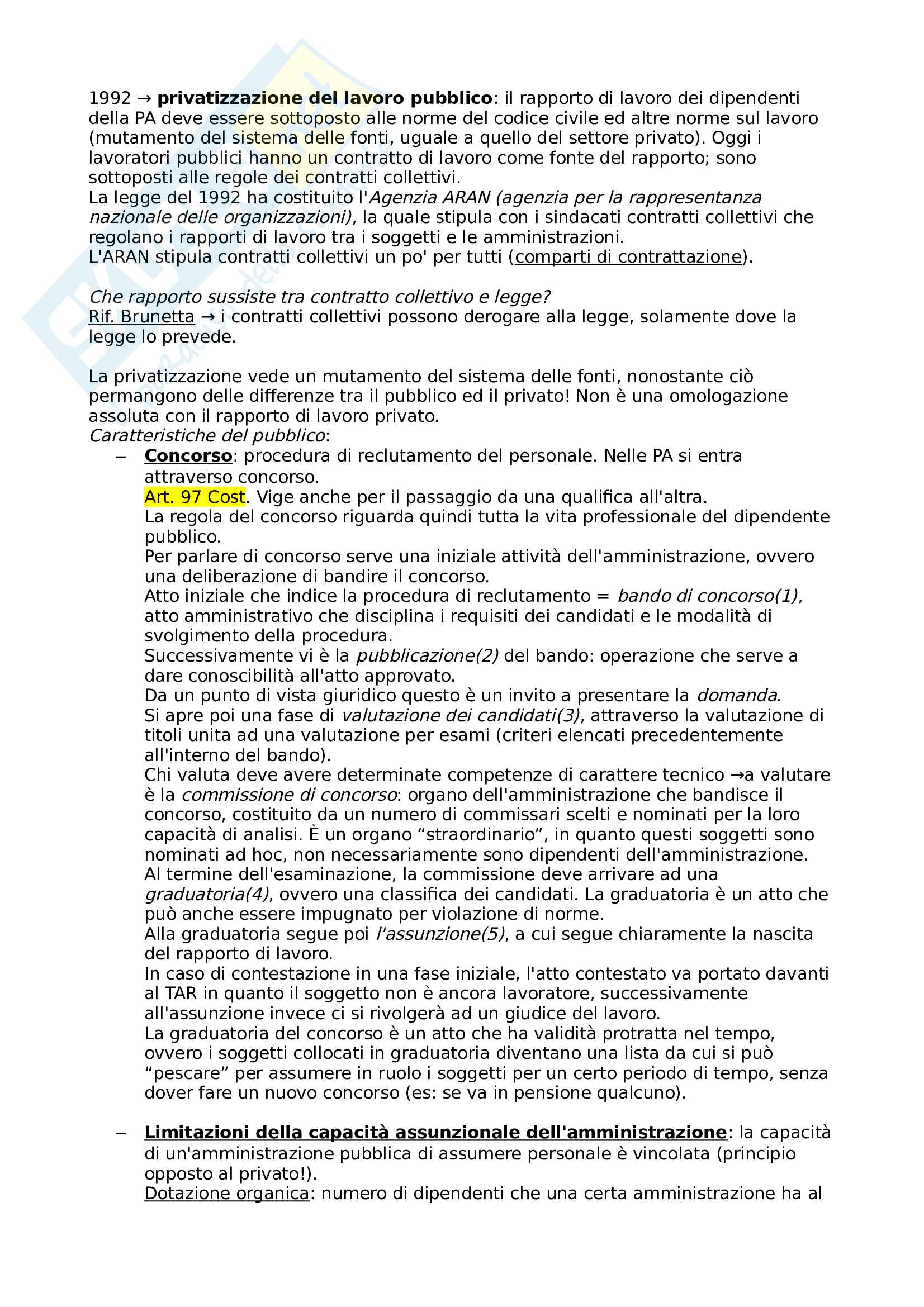 Elementi Di Diritto Amministrativo Riassunto Pdf