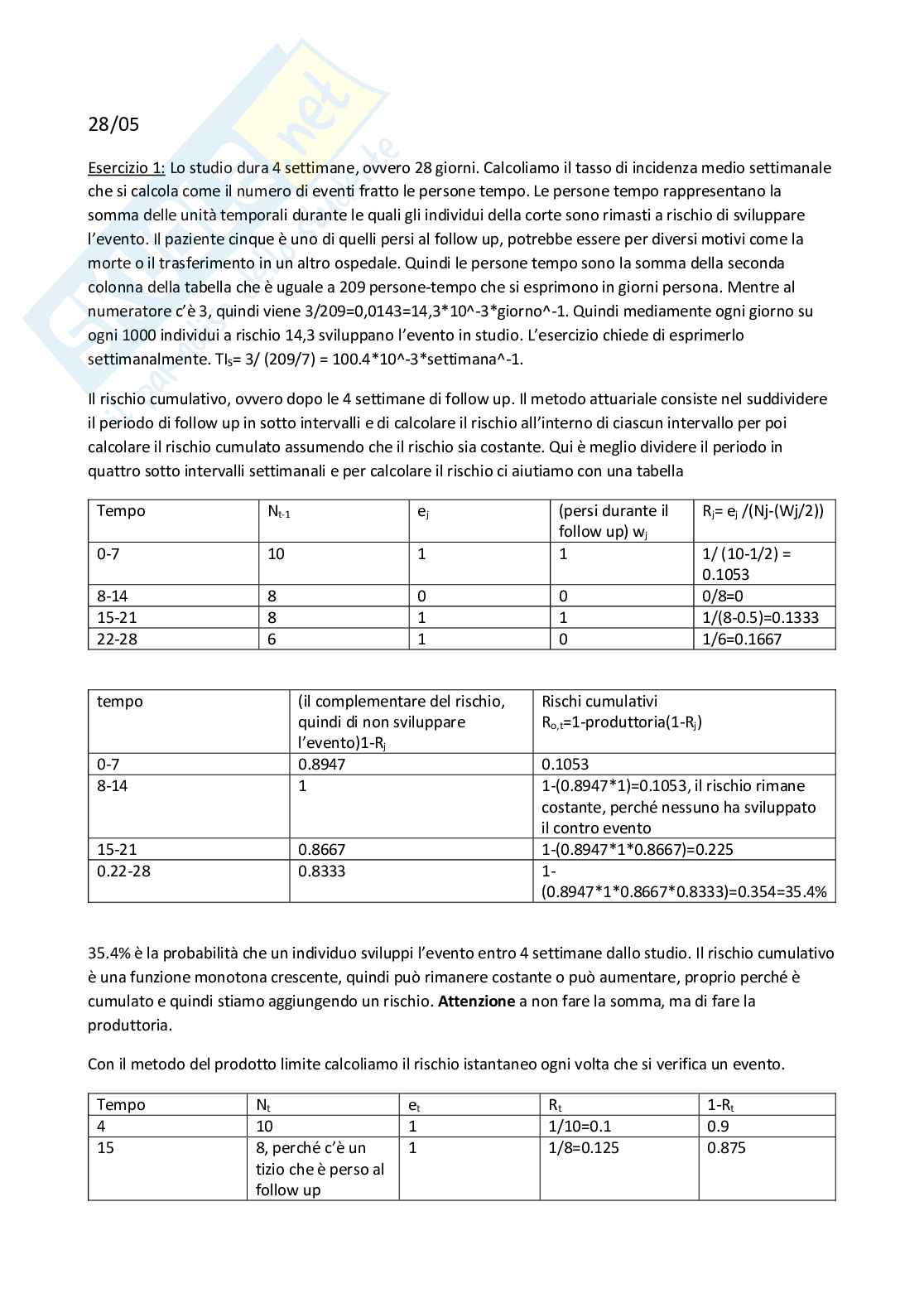 Statistica medica Pag. 21