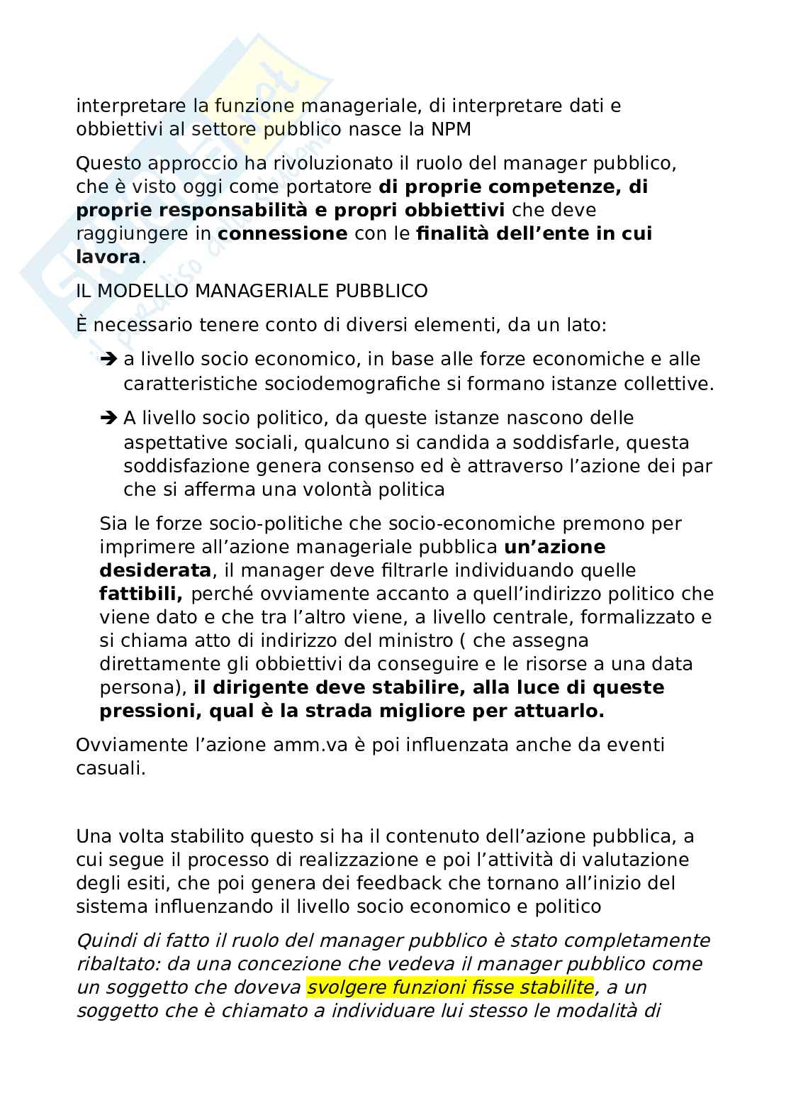 Appunti Economia delle aziende e delle amministrazioni pubbliche Pag. 6