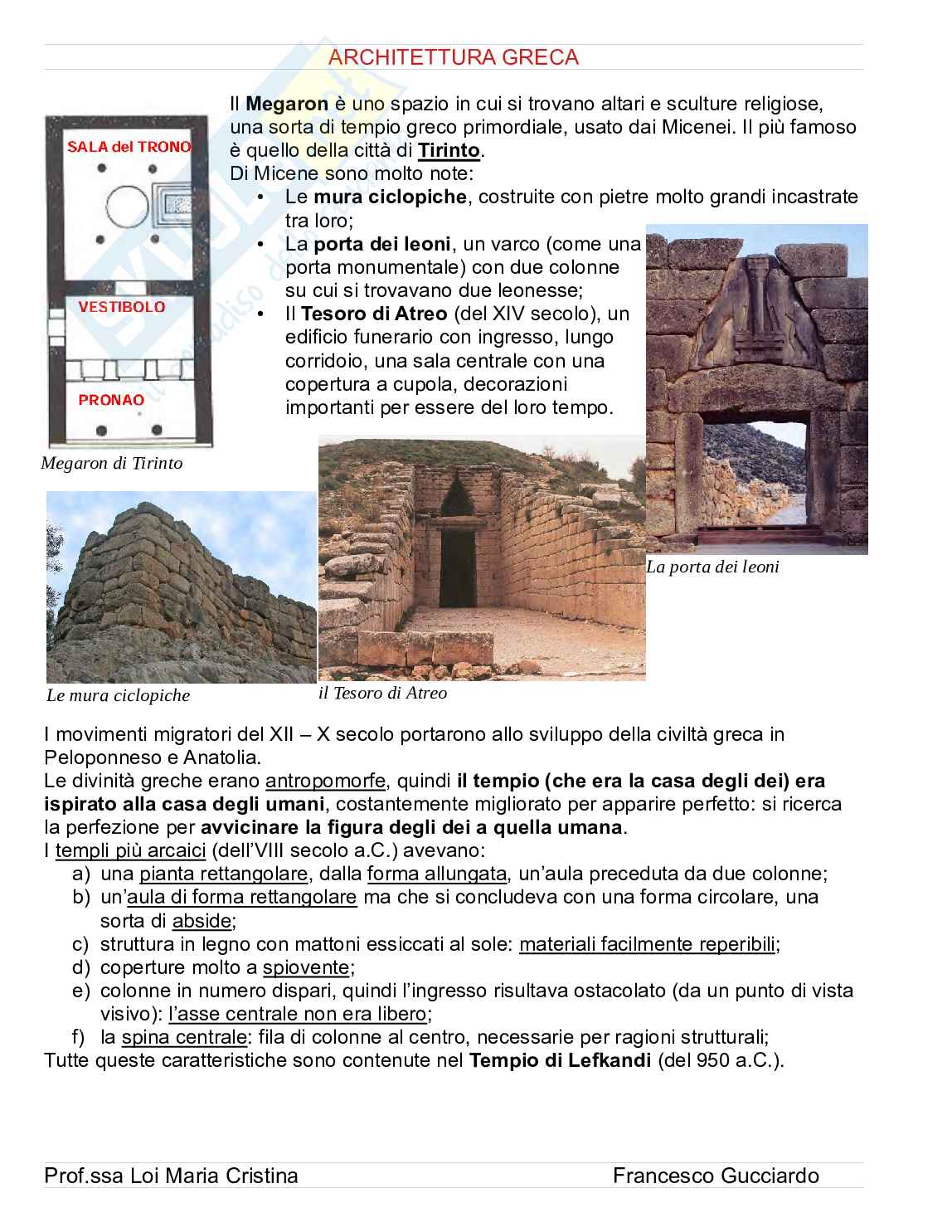 Storia dell'architettura 1 Pag. 2