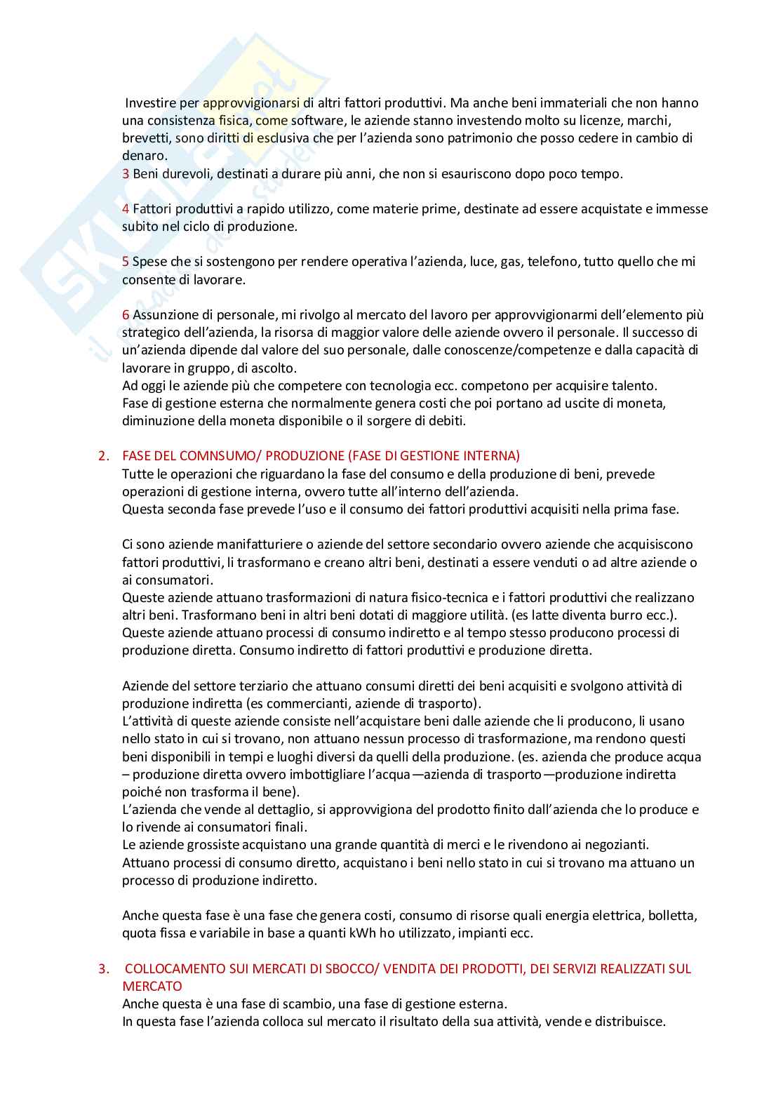 Appunti Economia aziendale Pag. 2