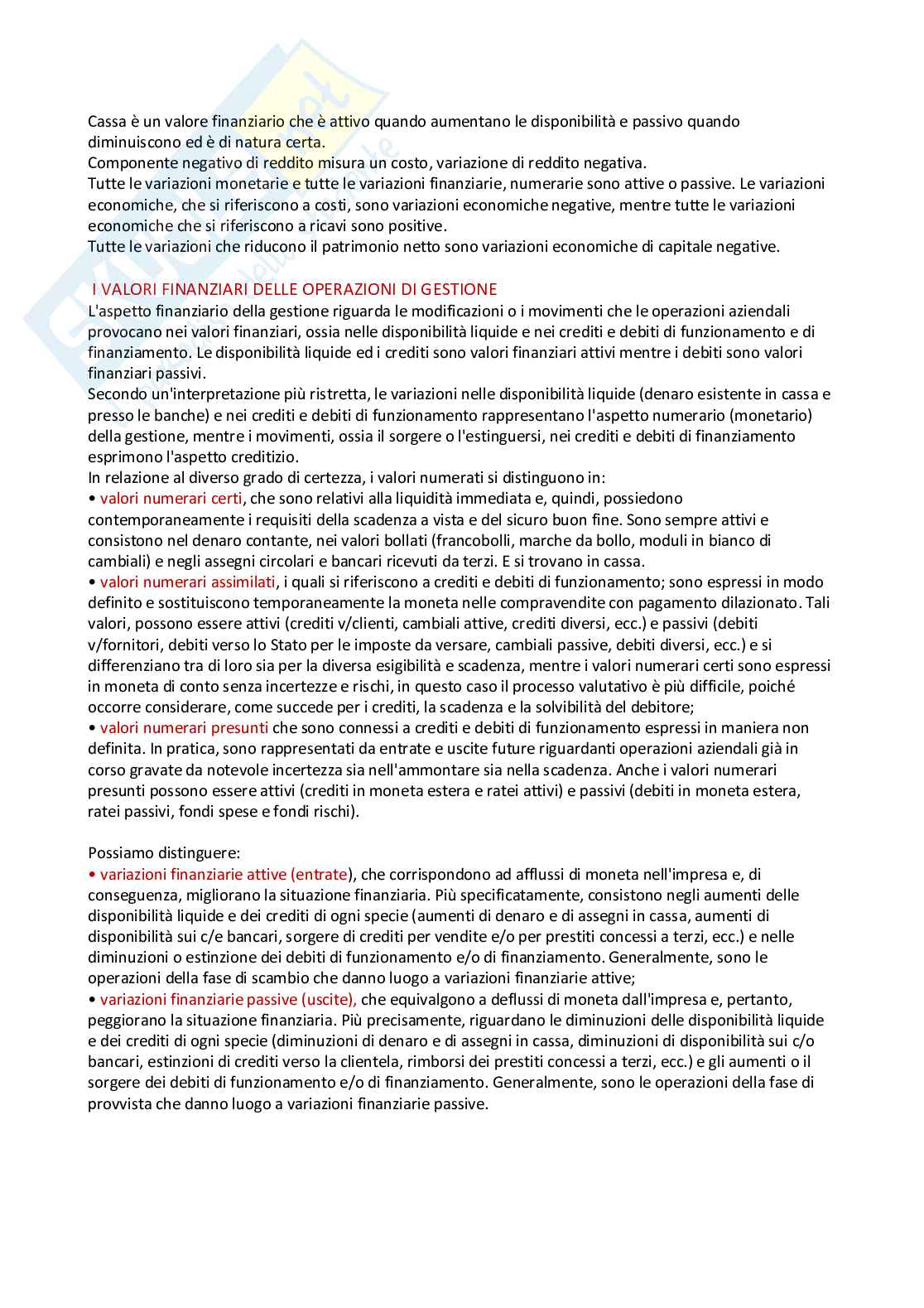 Appunti Economia aziendale Pag. 26