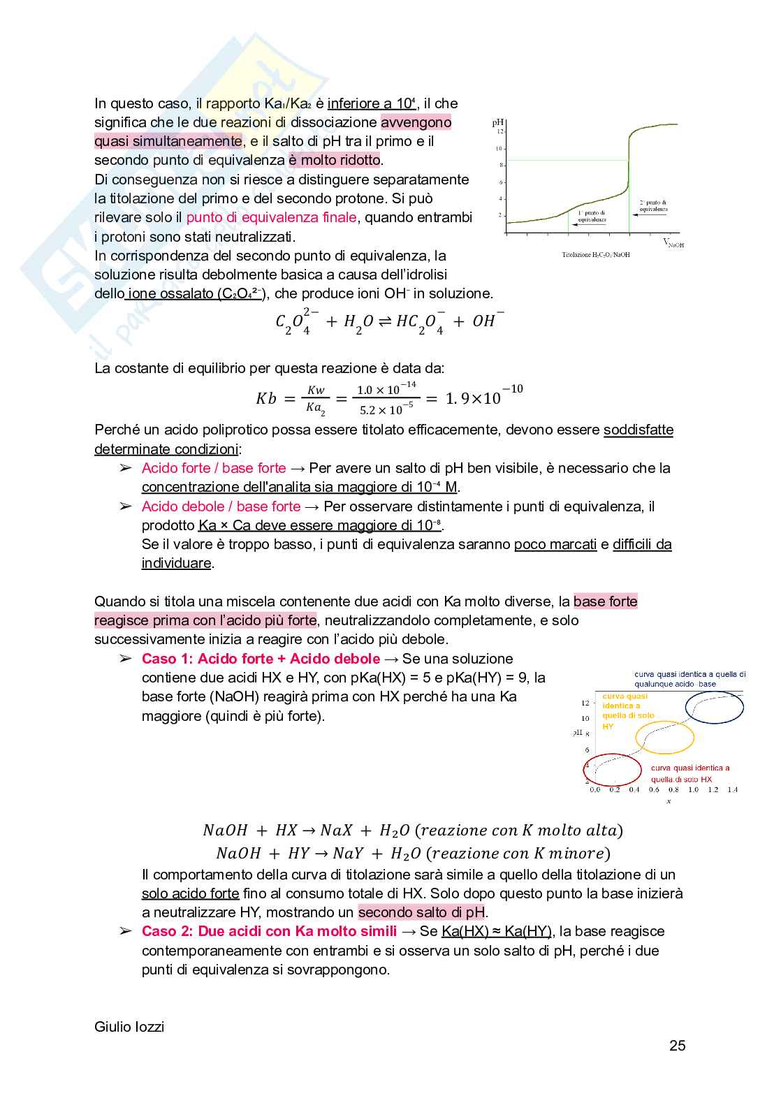 Chimica analitica Pag. 26
