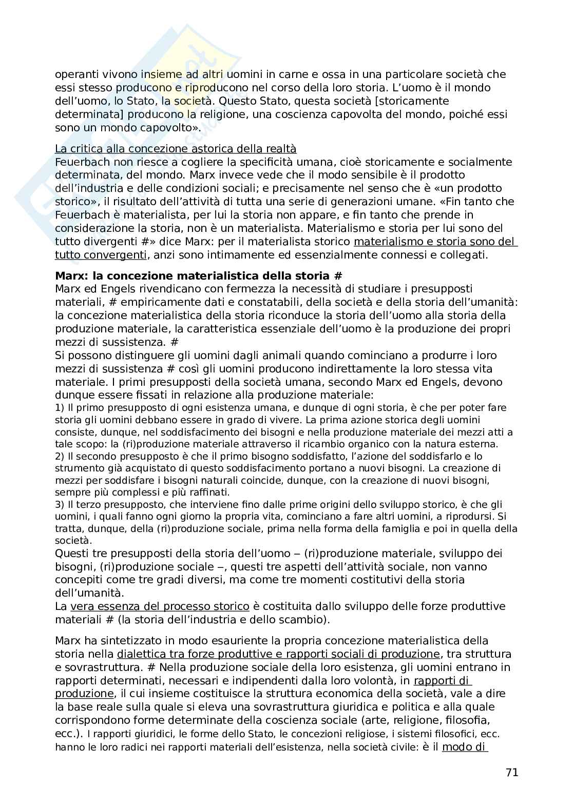 Storia della filosofia (2023) - Appunti dell'intero corso Pag. 71