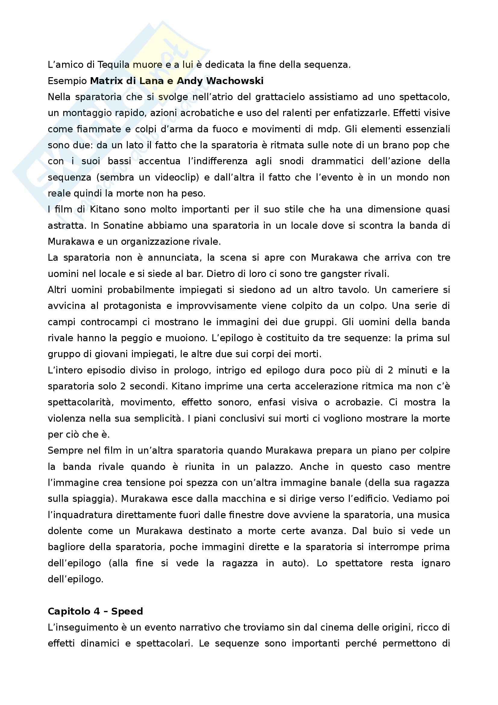 Riassunto esame Teorie del Cinema e dell'Audiovisivo, prof. Vitiello, libro consigliato Lezioni di Regia, Tomasi Pag. 21