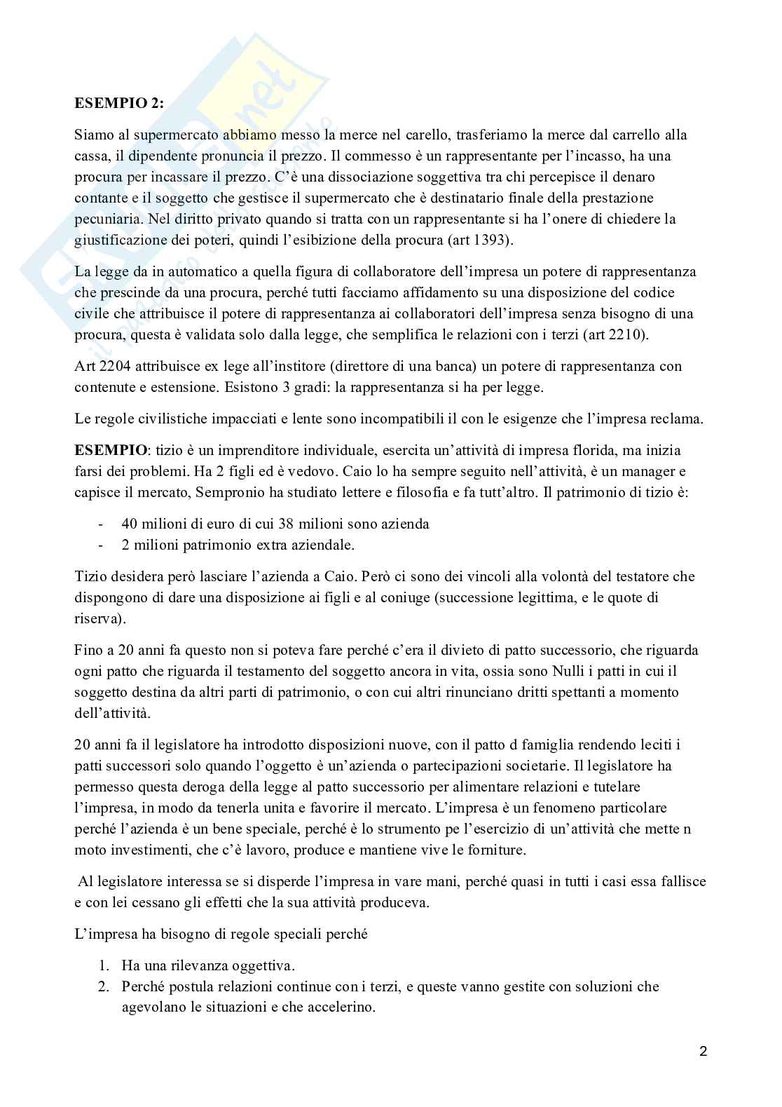Appunti di Diritto commerciale Pag. 2
