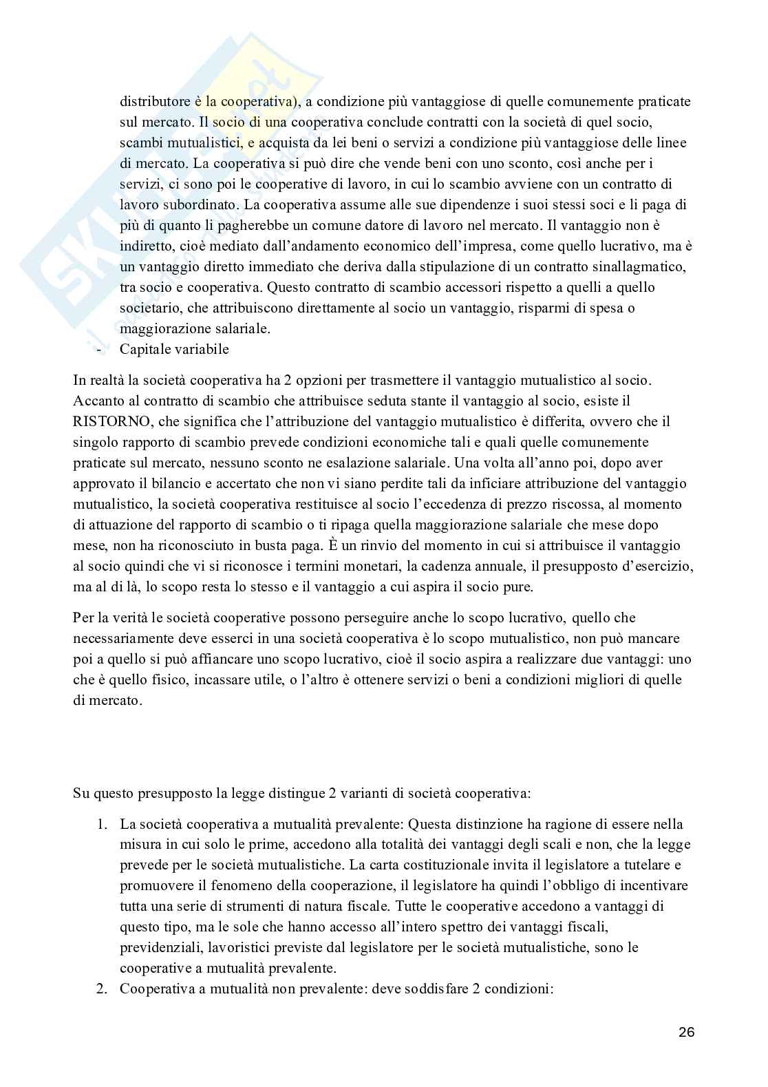 Appunti di Diritto commerciale Pag. 26
