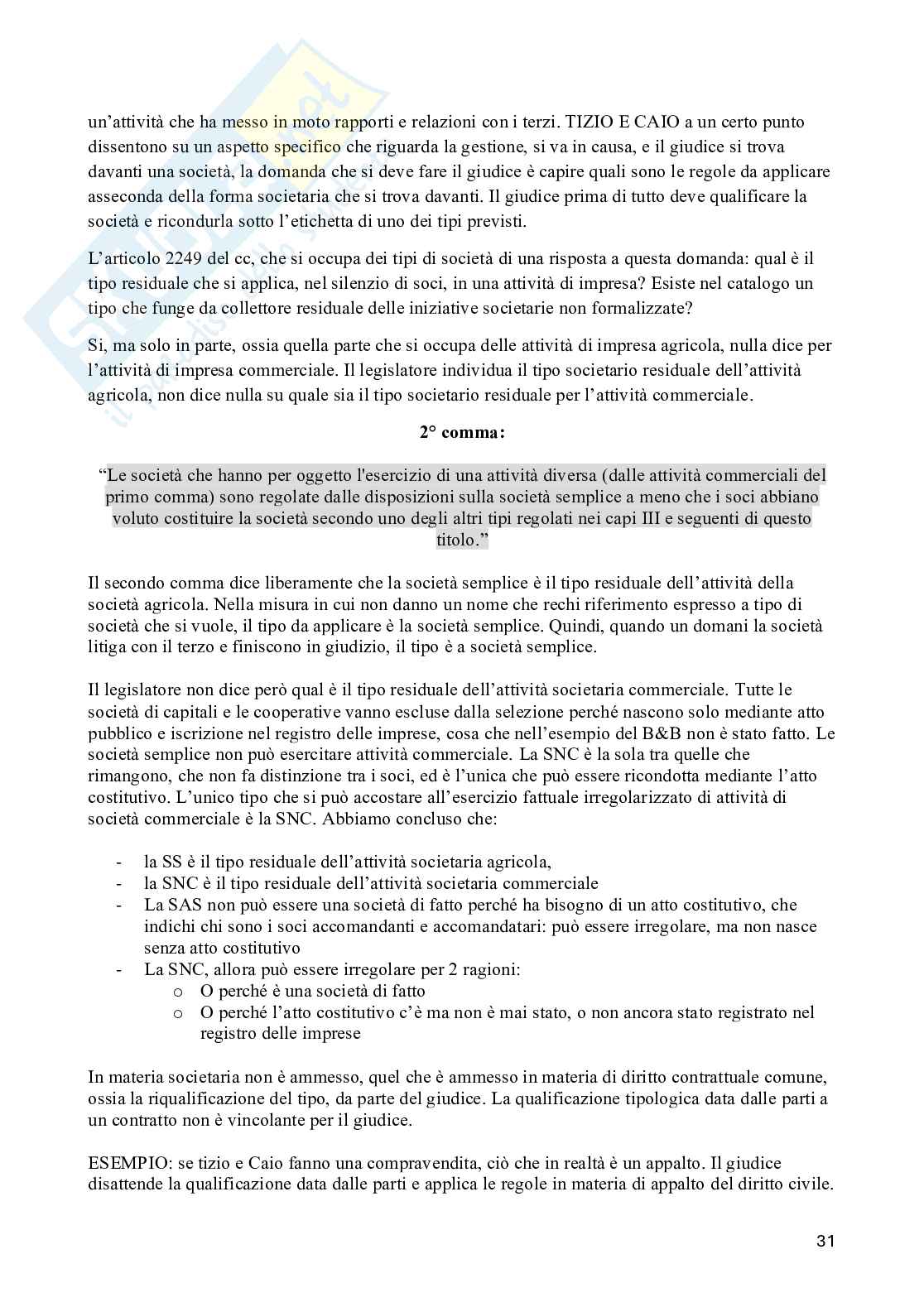 Appunti di Diritto commerciale Pag. 31