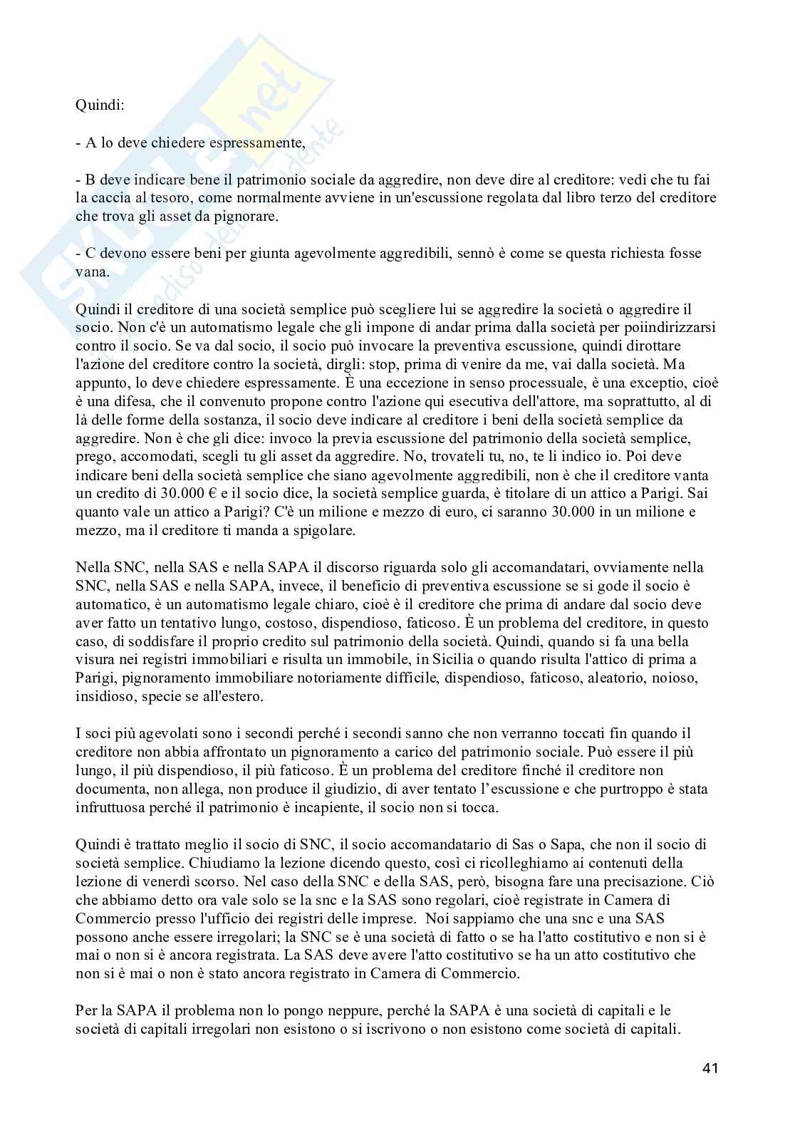 Appunti di Diritto commerciale Pag. 41