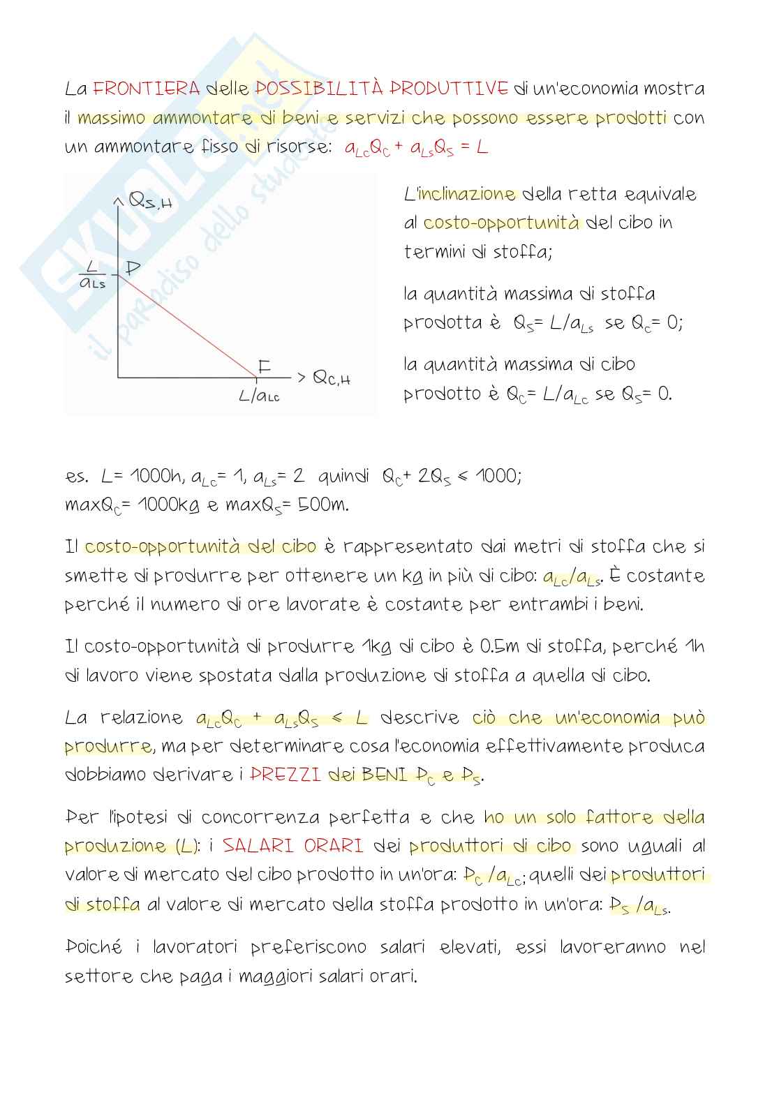 Appunti completi di Economia internazionale Pag. 36