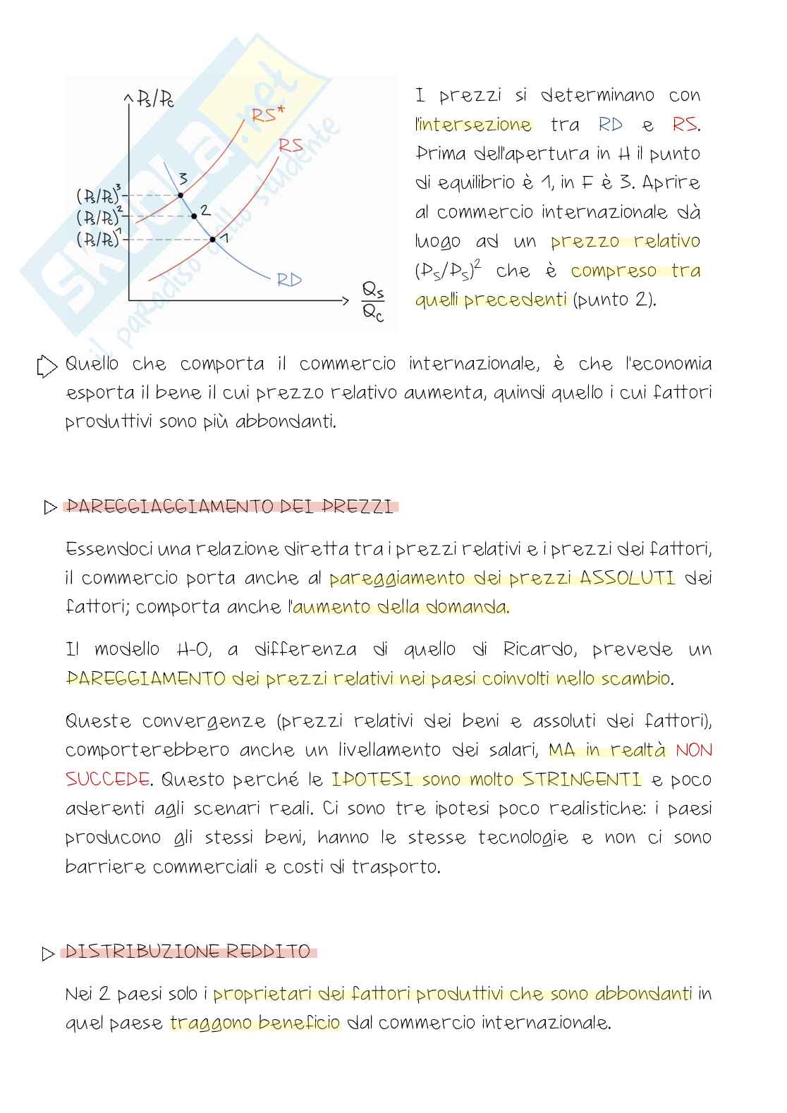 Appunti completi di Economia internazionale Pag. 56