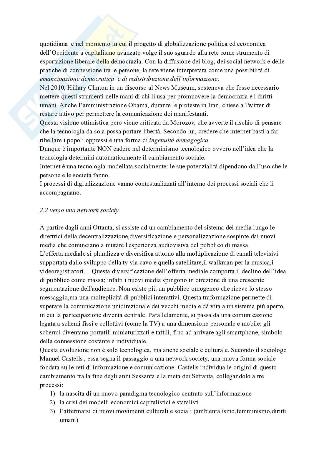 Riassunto esame Sociologia e antropologia dei media, Prof. Guiso Andrea, libro consigliato Manuale di storia contemporanea , Alberti Pag. 2