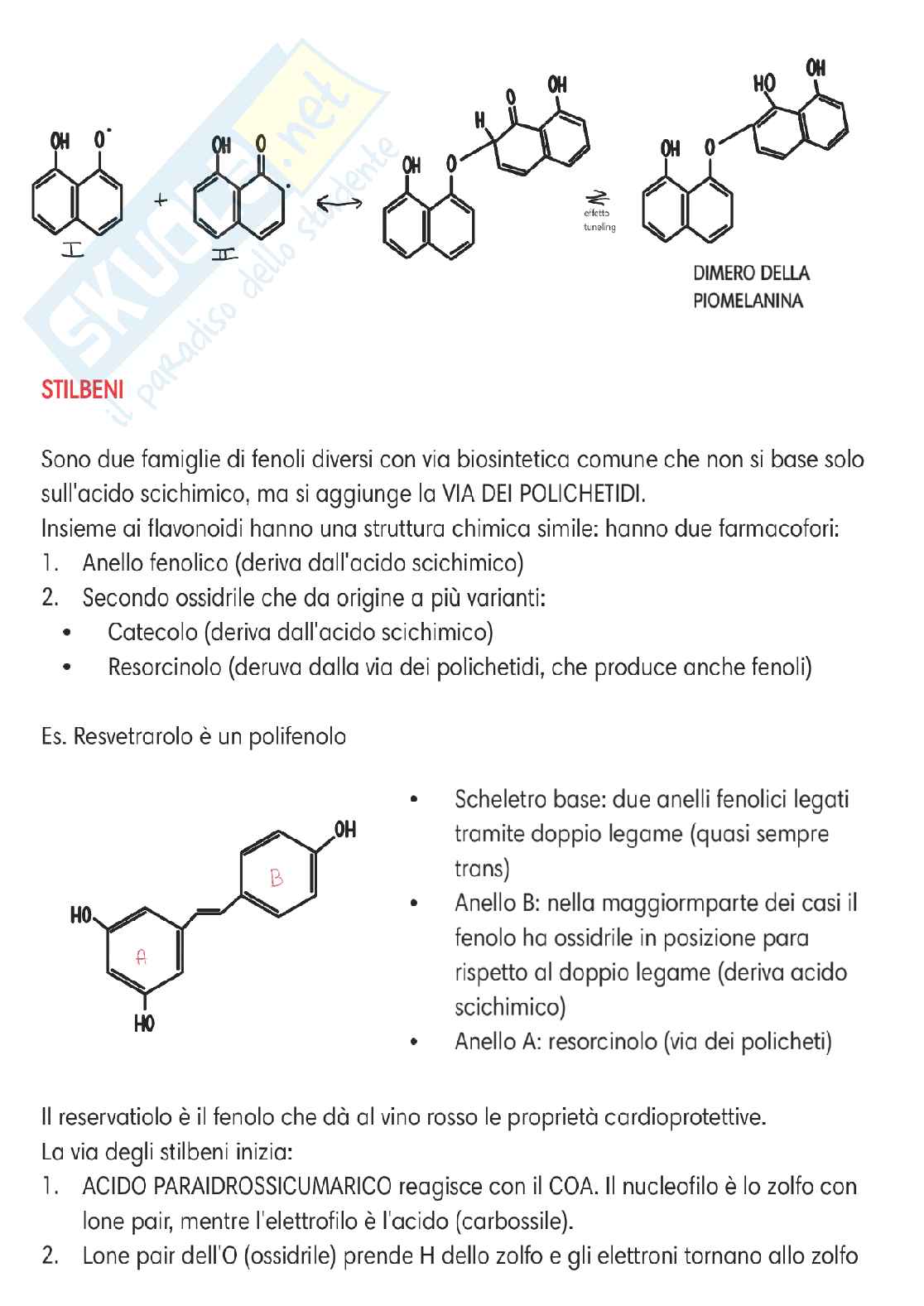 Chimica delle sostanze organiche naturali  Pag. 71