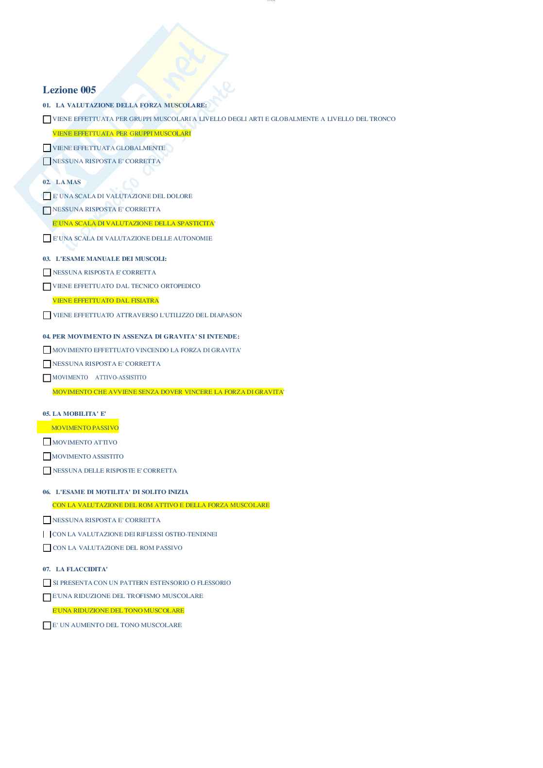 Medicina fisica e riabilitativa Pag. 46