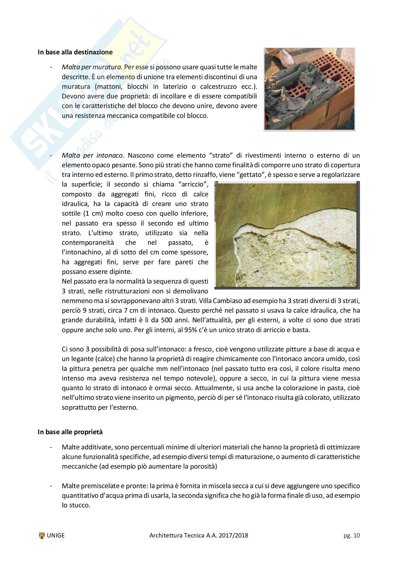 Appunti di Architettura Tecnica Pag. 11