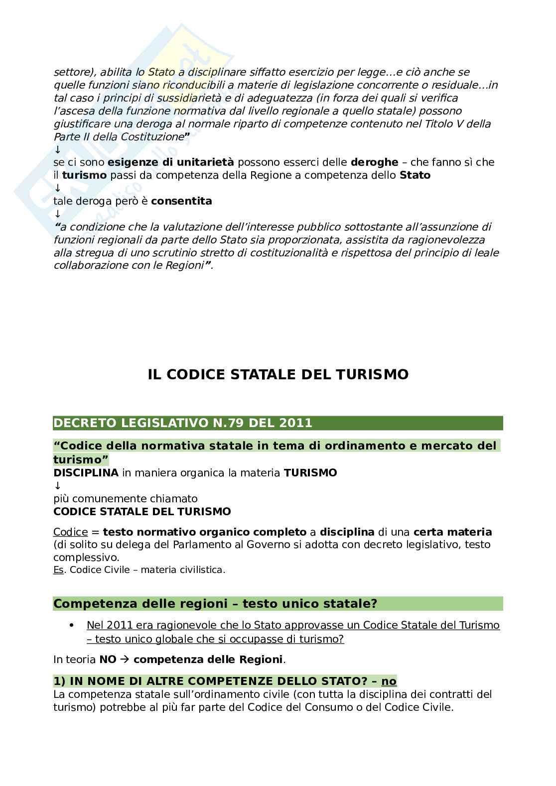 Legislazione del turismo - Parte 1  Pag. 71