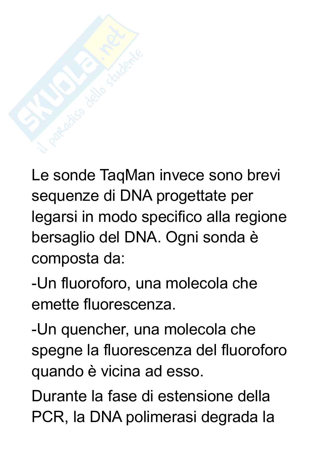 Schemi Biologia molecolare  Pag. 1