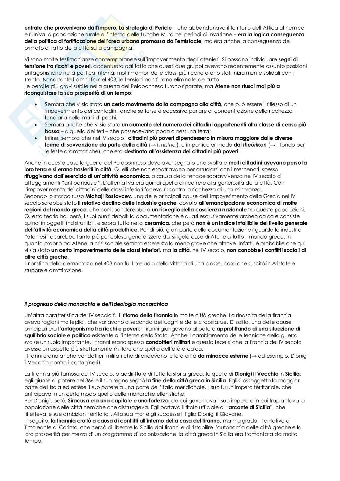 Riassunto esame Fondamenti del diritto, Prof. Biavaschi Paola, libro consigliato Economie e società nella Grecia Antica, Michel Austin e Pierre Vidal-Naquet Pag. 36