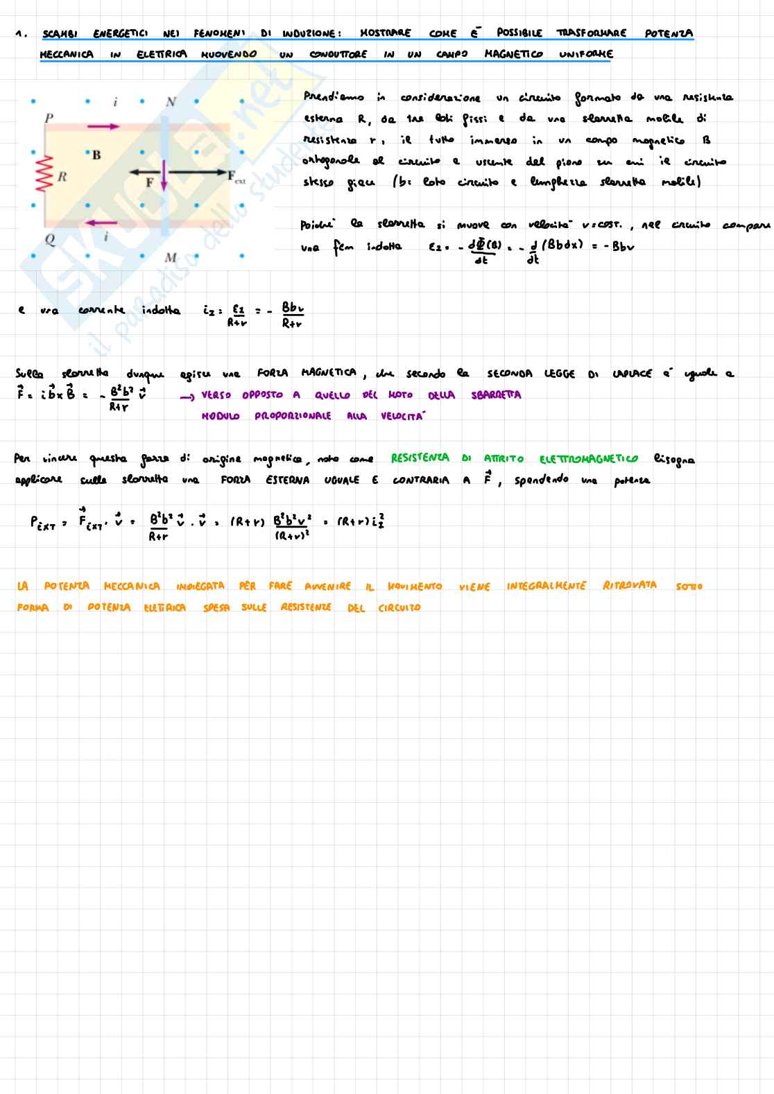 Domande di teoria Fisica 2 Pag. 26