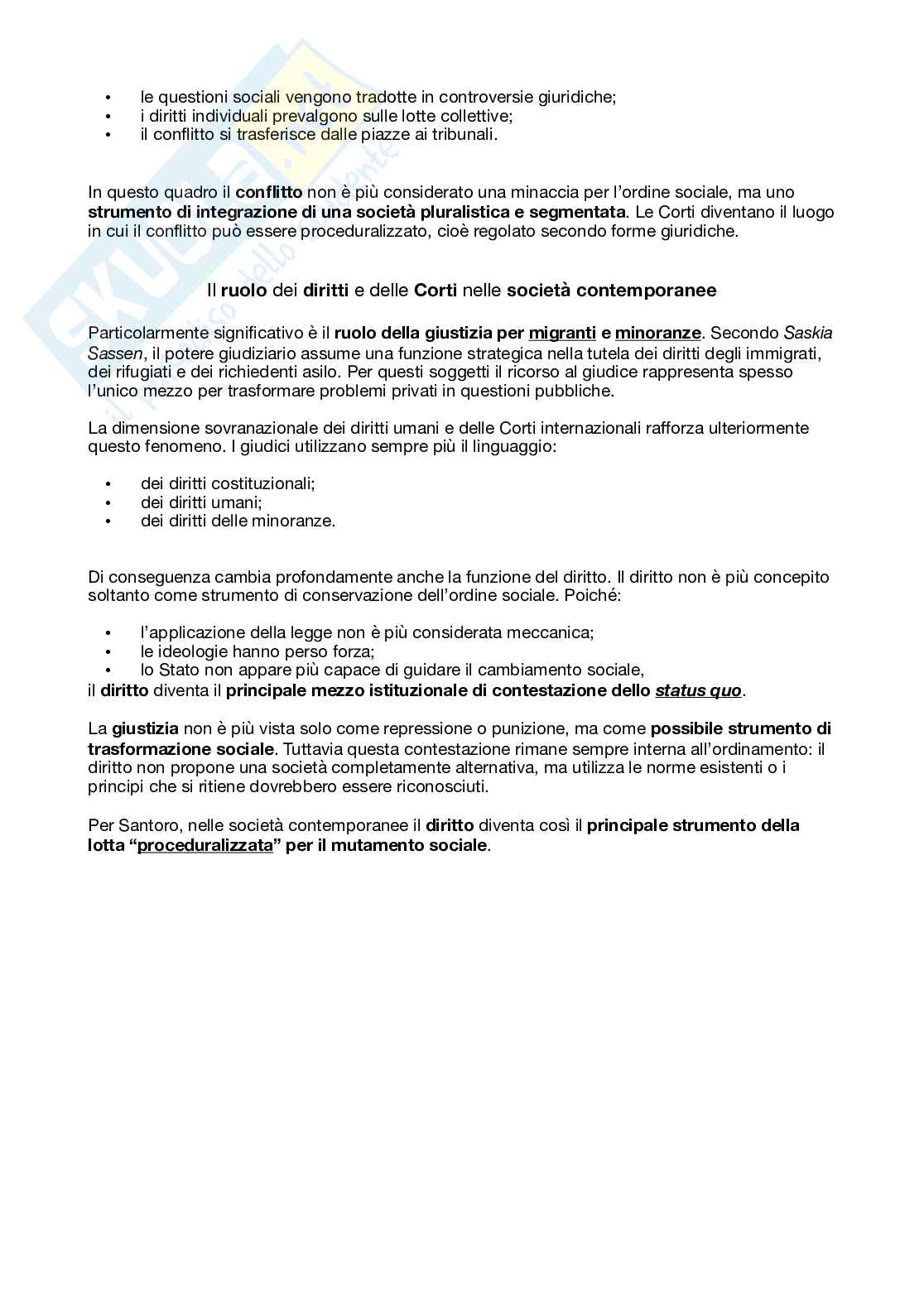 Riassunto esame Filosofia del Diritto, Prof. Re Lucia, libro consigliato Diritto e Diritti: lo Stato di diritto nell’era della globalizzazione, Santoro Pag. 31