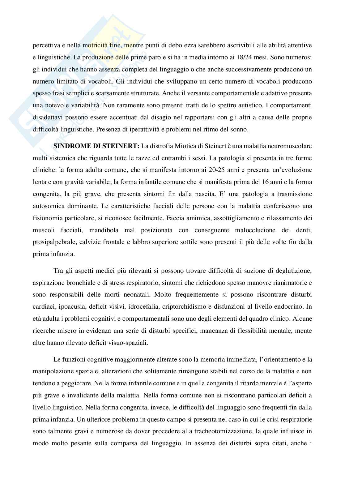 Breve guida alle disabilità intellettive Pag. 11
