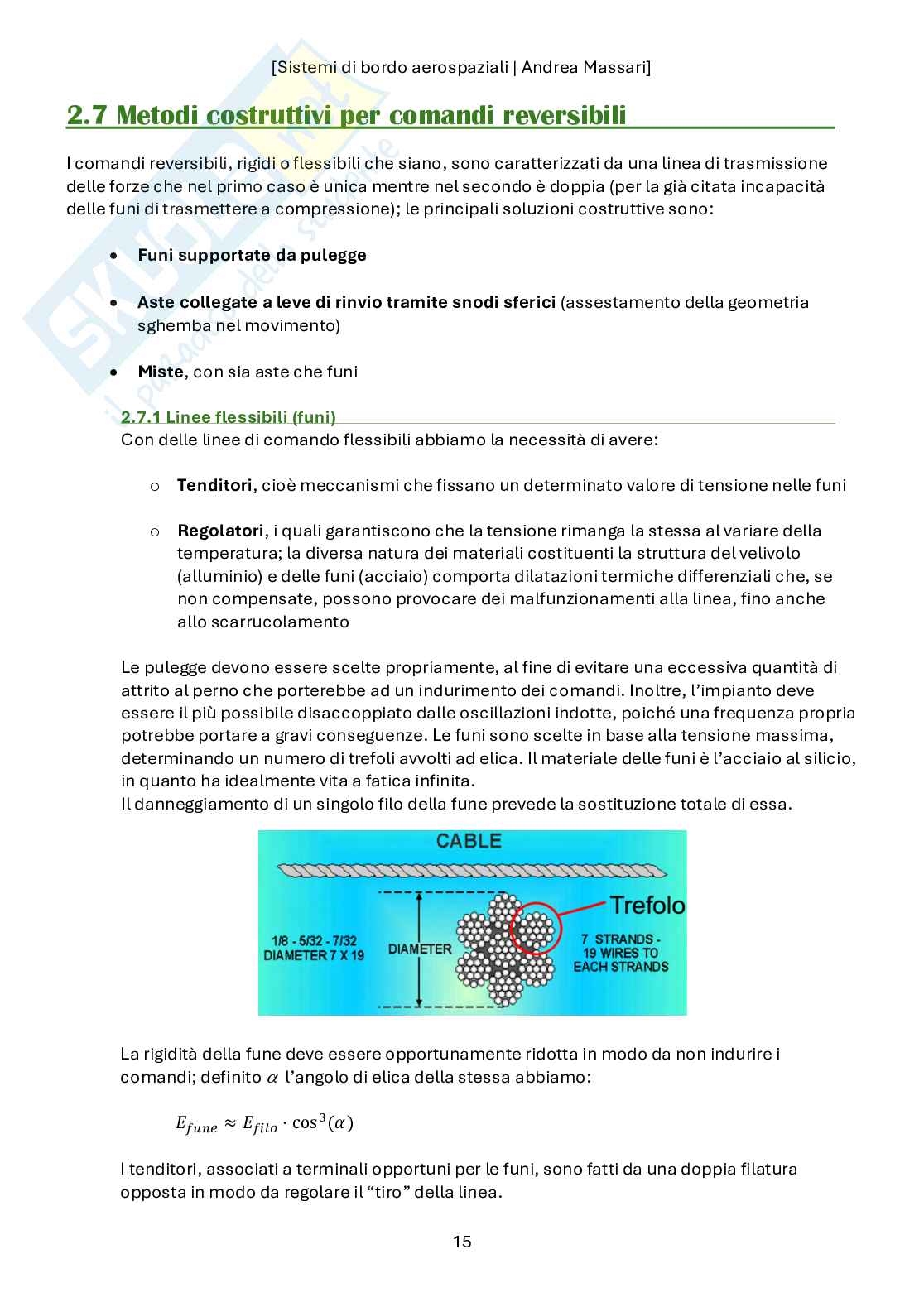Sistemi di bordo aerospaziali, 2025/2026 Pag. 16