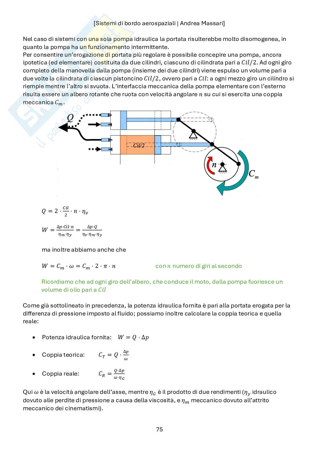Sistemi di bordo aerospaziali, 2025/2026 Pag. 76