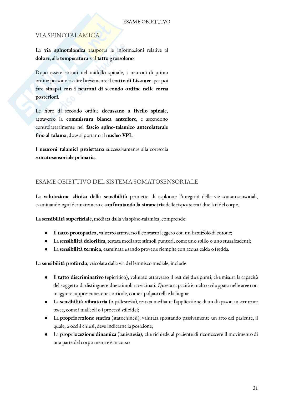 Road to Exam - Neurologia e riabilitazione neurologica Pag. 21