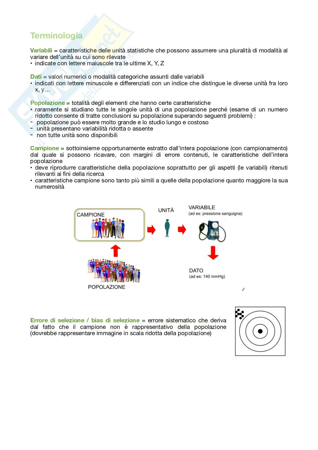 Appunti completi di Biostatistica - teoria Pag. 2