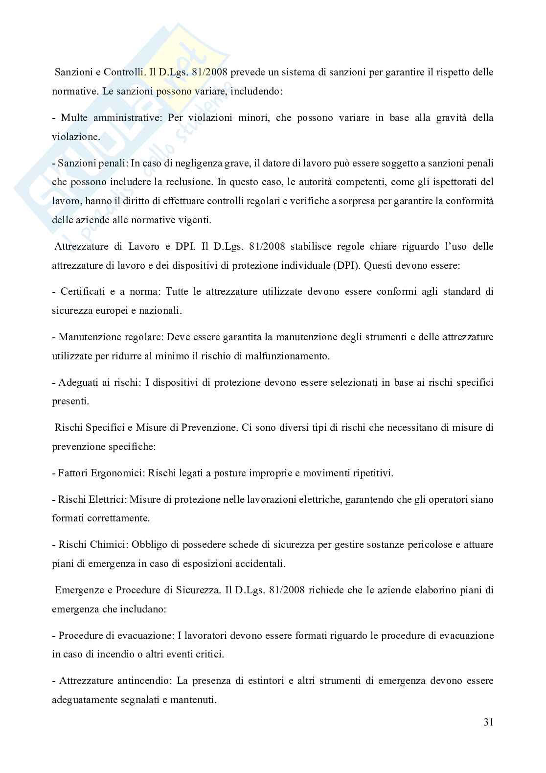 Appunti Diritto amministrativo per Concorso Pubblico per Dirigente Amministrativo e Istruttore direttivo amministrativo nella Pubblica Amministrazione Enti Locali Pag. 31