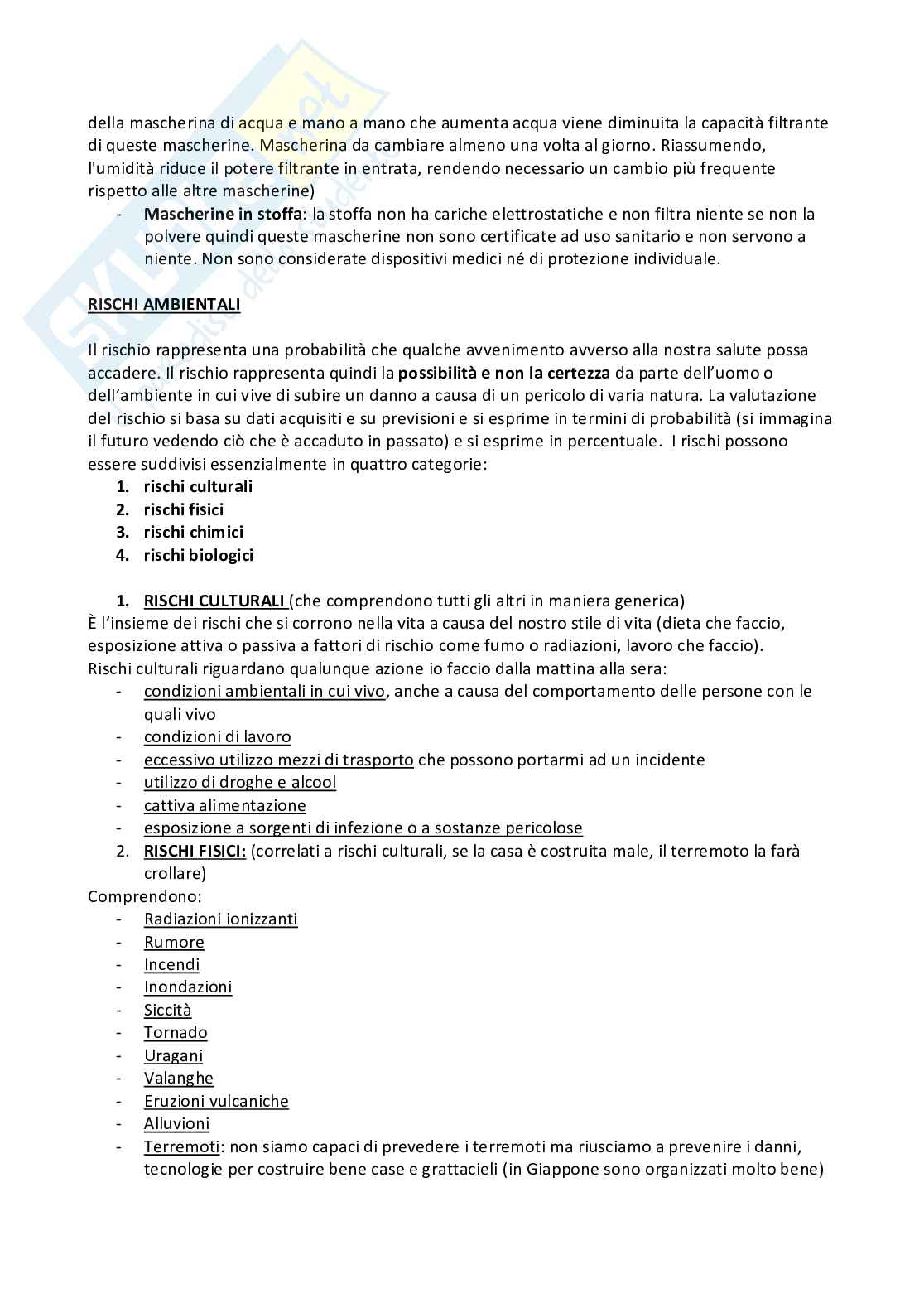 Appunti dettagliati del corso di Educazione Ambientale Pag. 16
