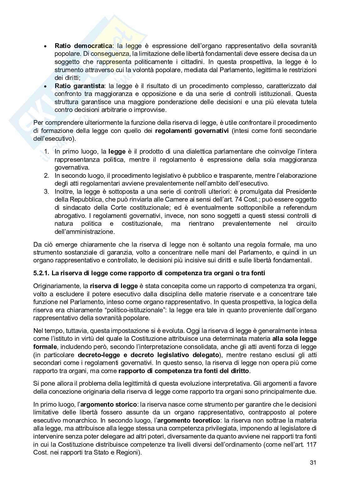 Appunti di Diritto costituzionale avanzato Pag. 31