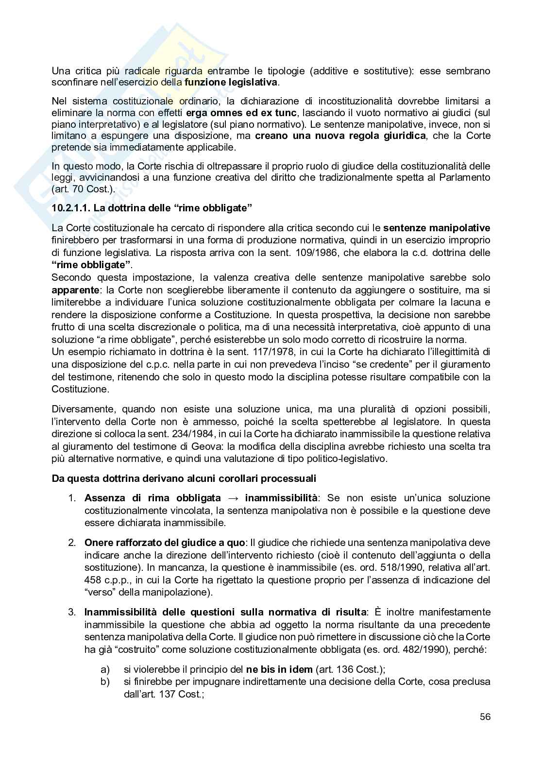 Appunti di Diritto costituzionale avanzato Pag. 56