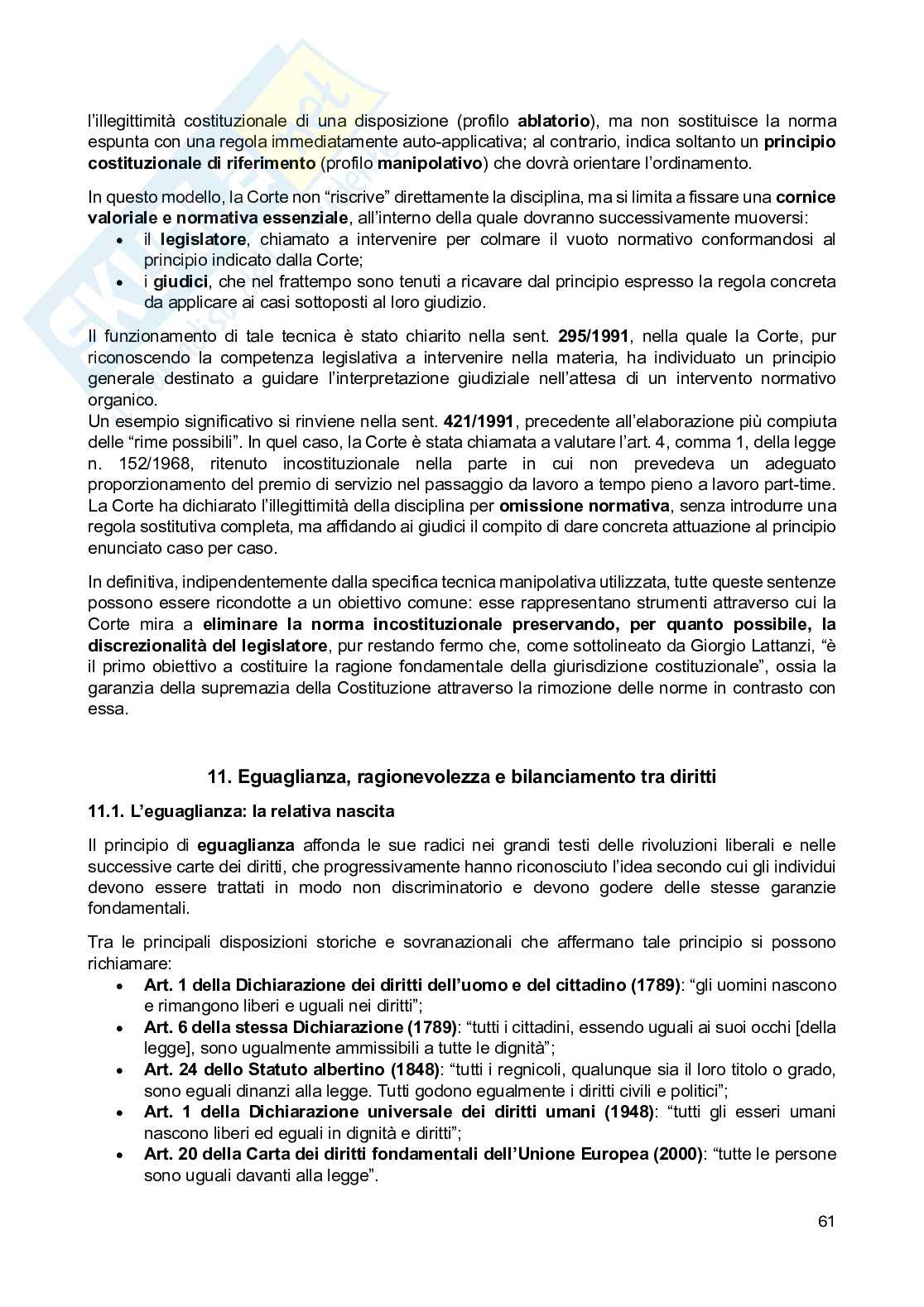 Appunti di Diritto costituzionale avanzato Pag. 61