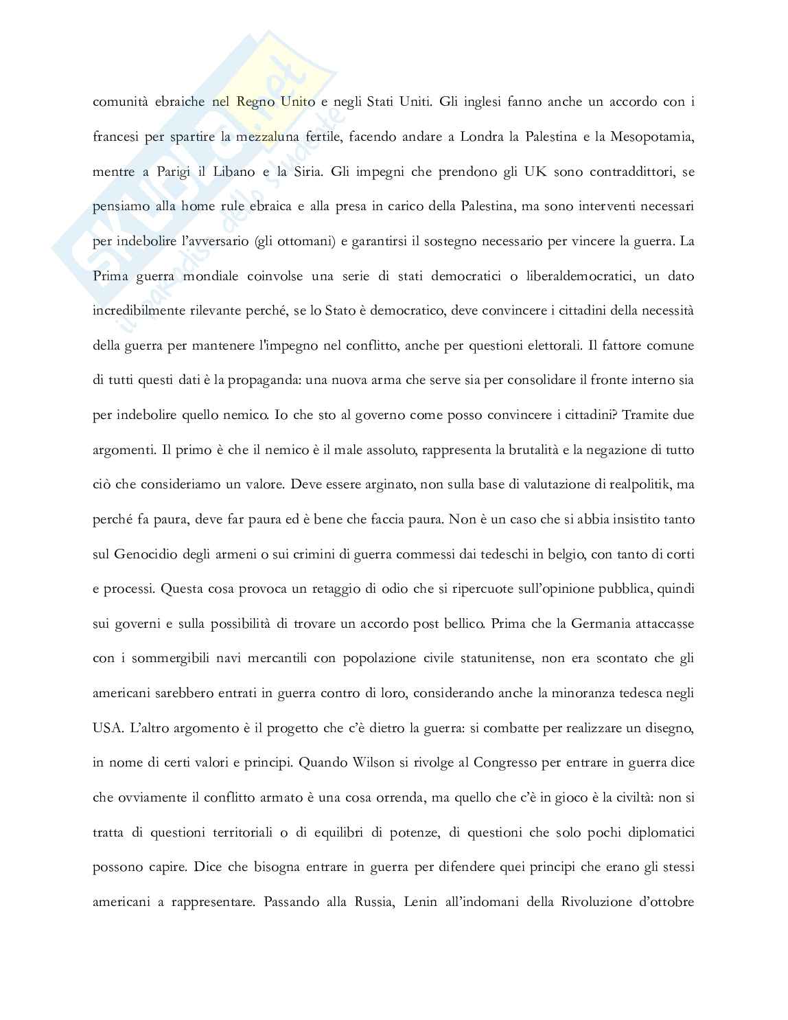 Riassunto esame Storia delle relazioni internazionali, Prof. Vignati Daniela, libro consigliato Storia delle relazioni internazionali , Di Nolfo  Pag. 2
