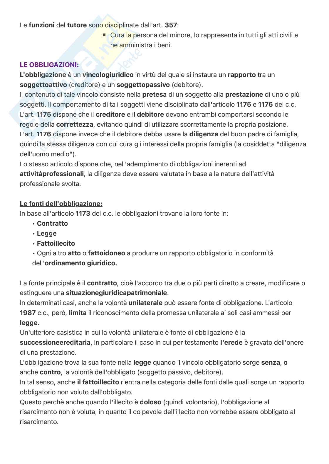 Appunti Diritto privato Pag. 2