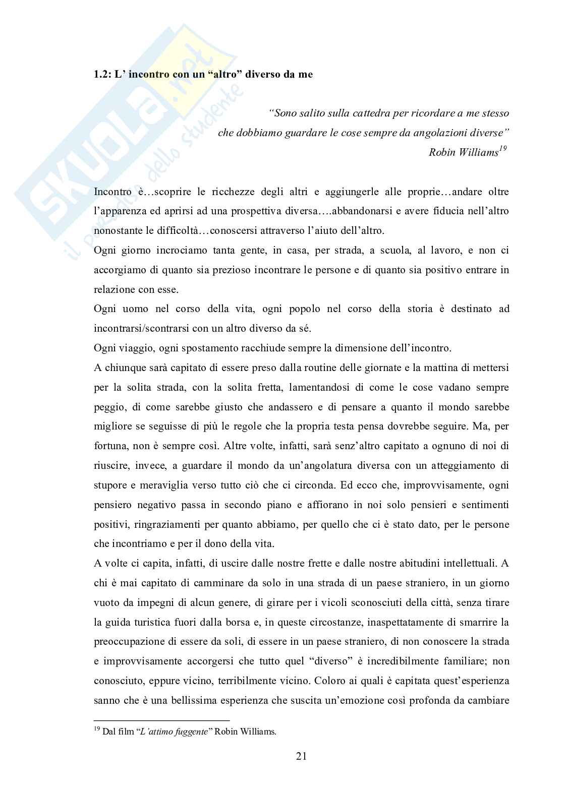 Il viaggio come dispositivo di crescita interiore Pag. 21
