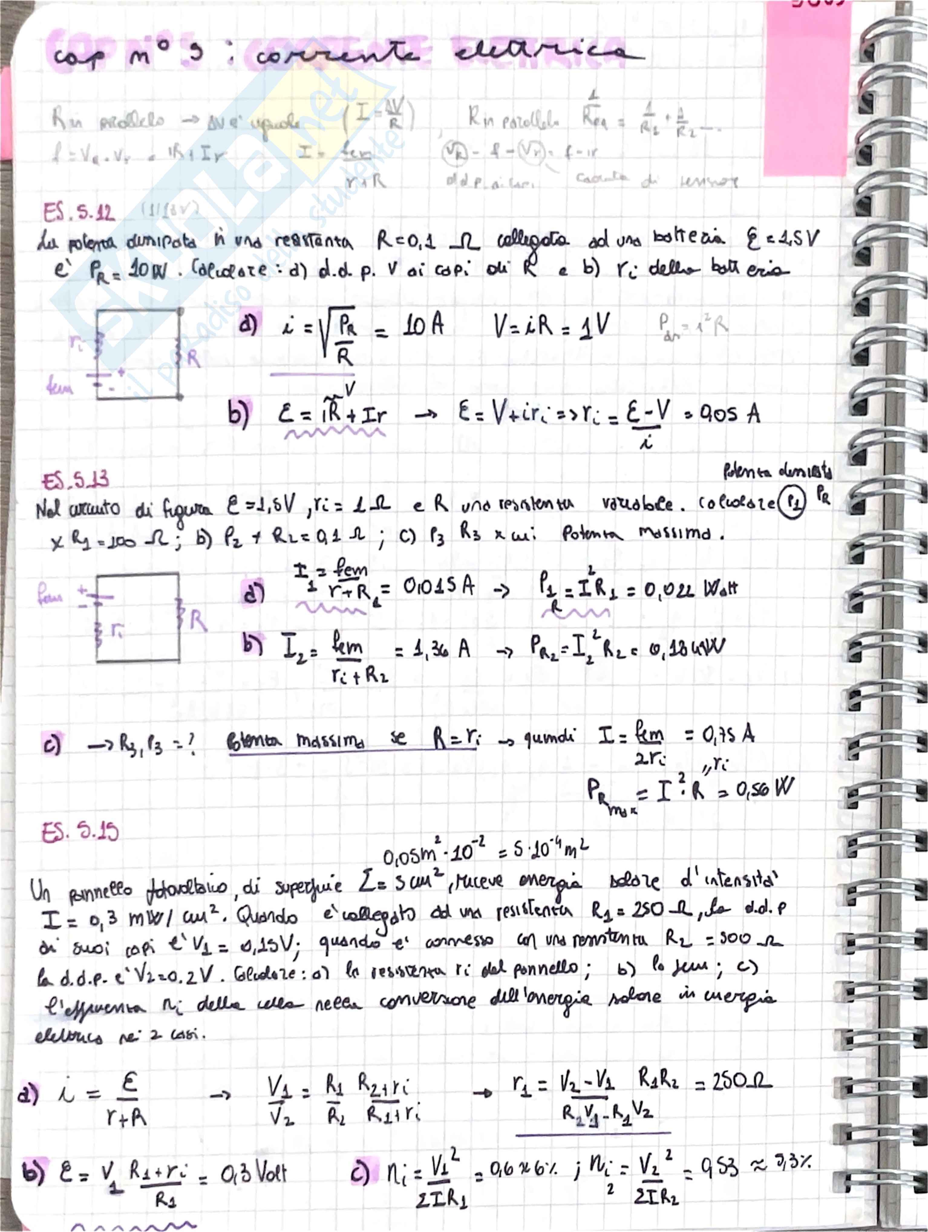 Schemi riassuntivi per l'esame di Fisica 2 Pag. 1