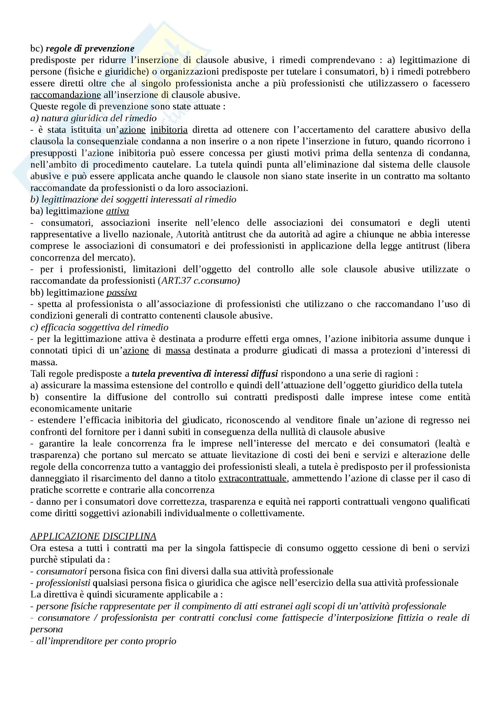 Diritto privato - Appunti Pag. 2