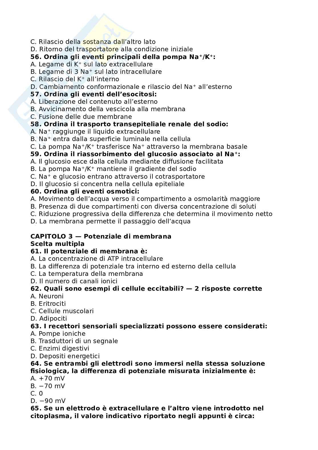 Membrana plasmatica Pag. 6