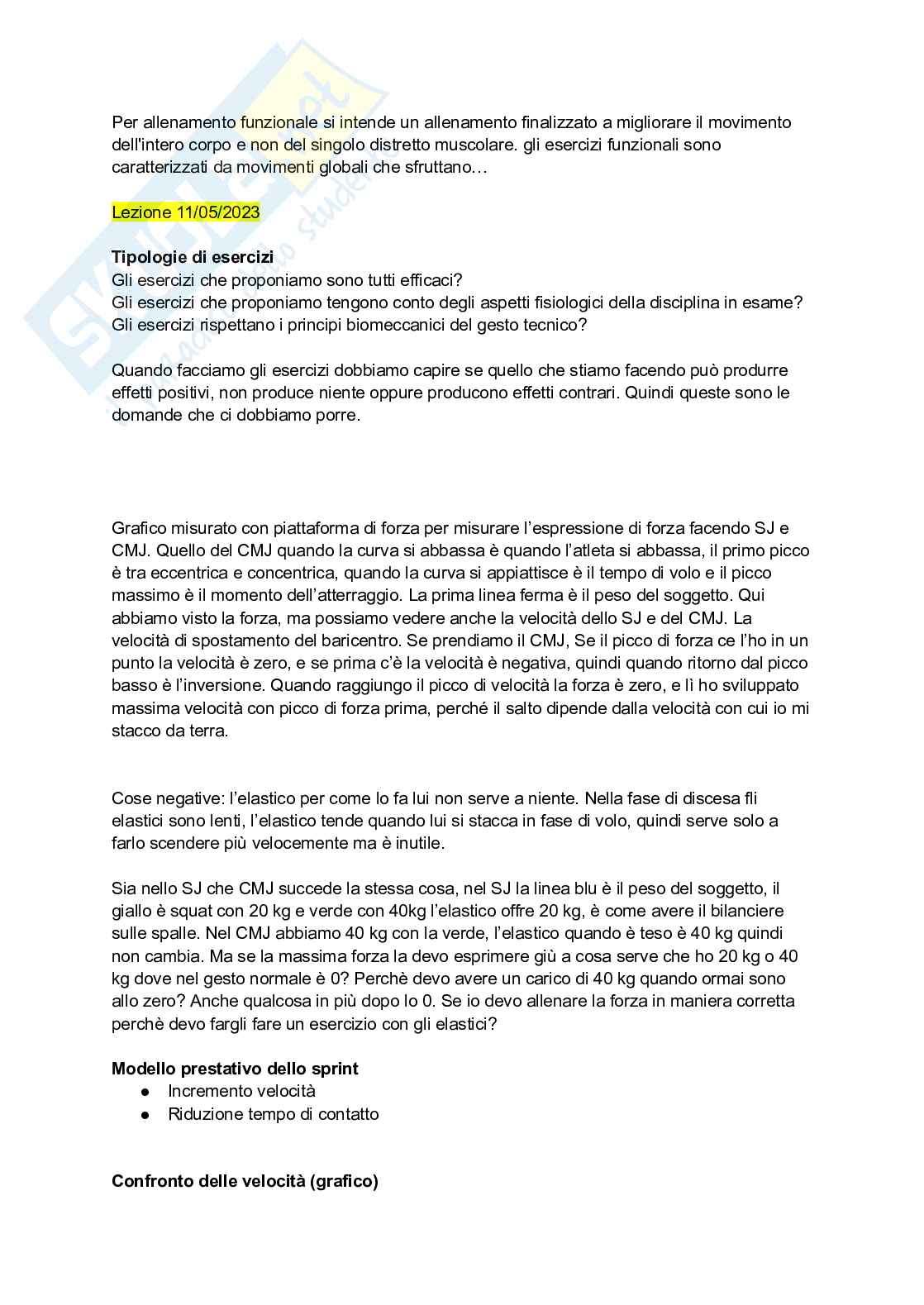   Modulo: Programmazione e periodizzazione dell’allenamento negli sport individuali Pag. 81