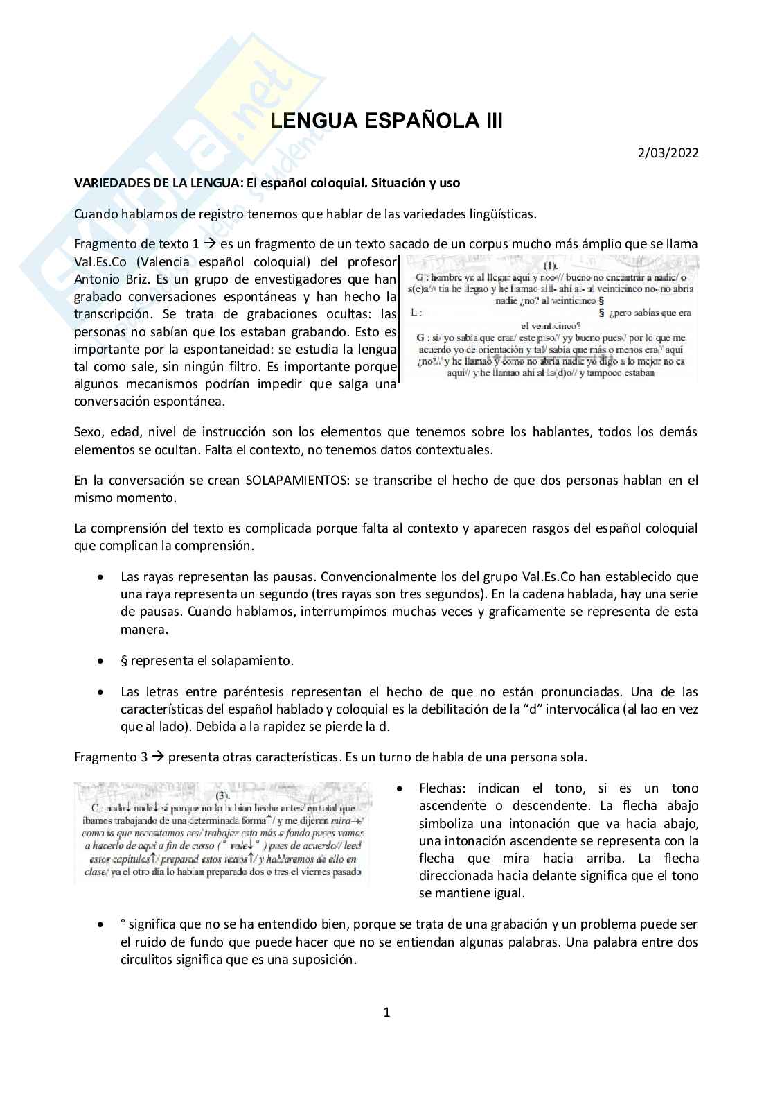 Spagnolo 3 monografico Pag. 1