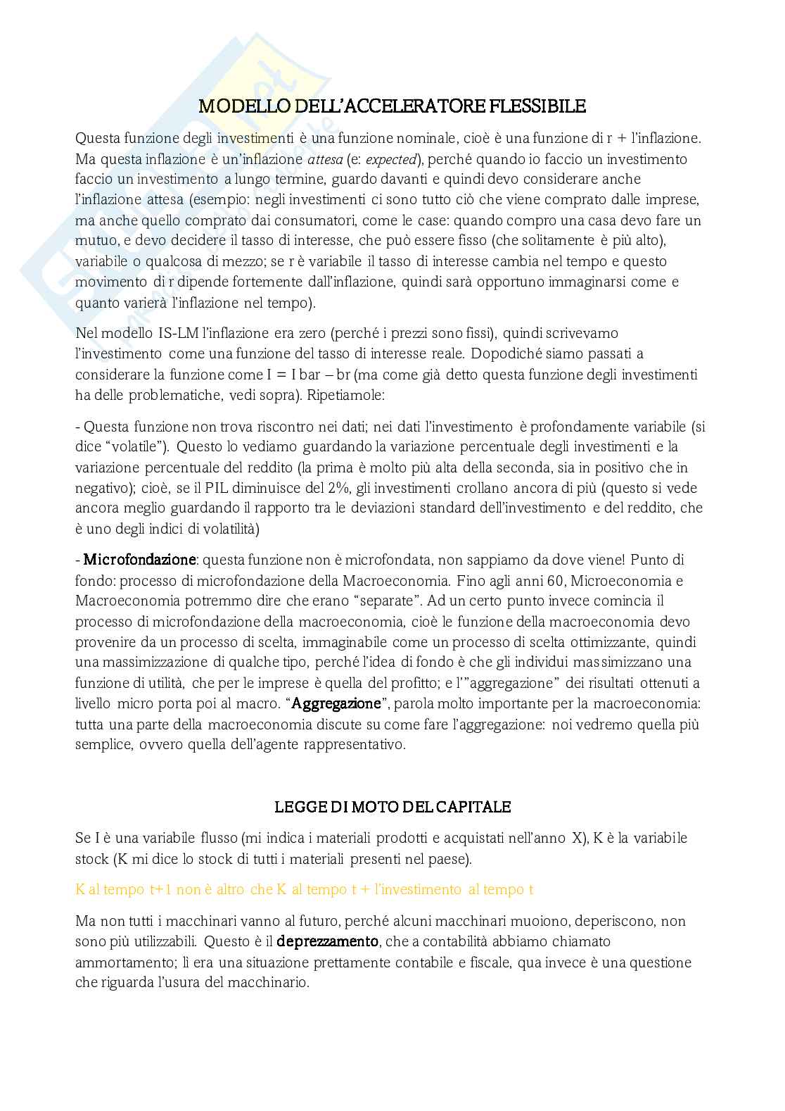 Appunti lezioni Macroeconomia Pag. 51