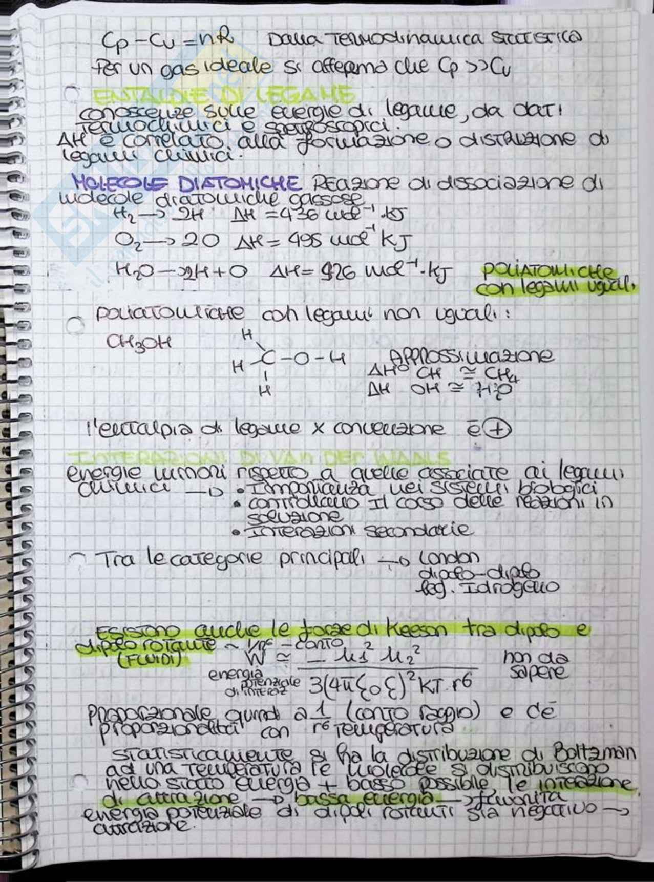 Chimica fisica - Appunti esame Pag. 21