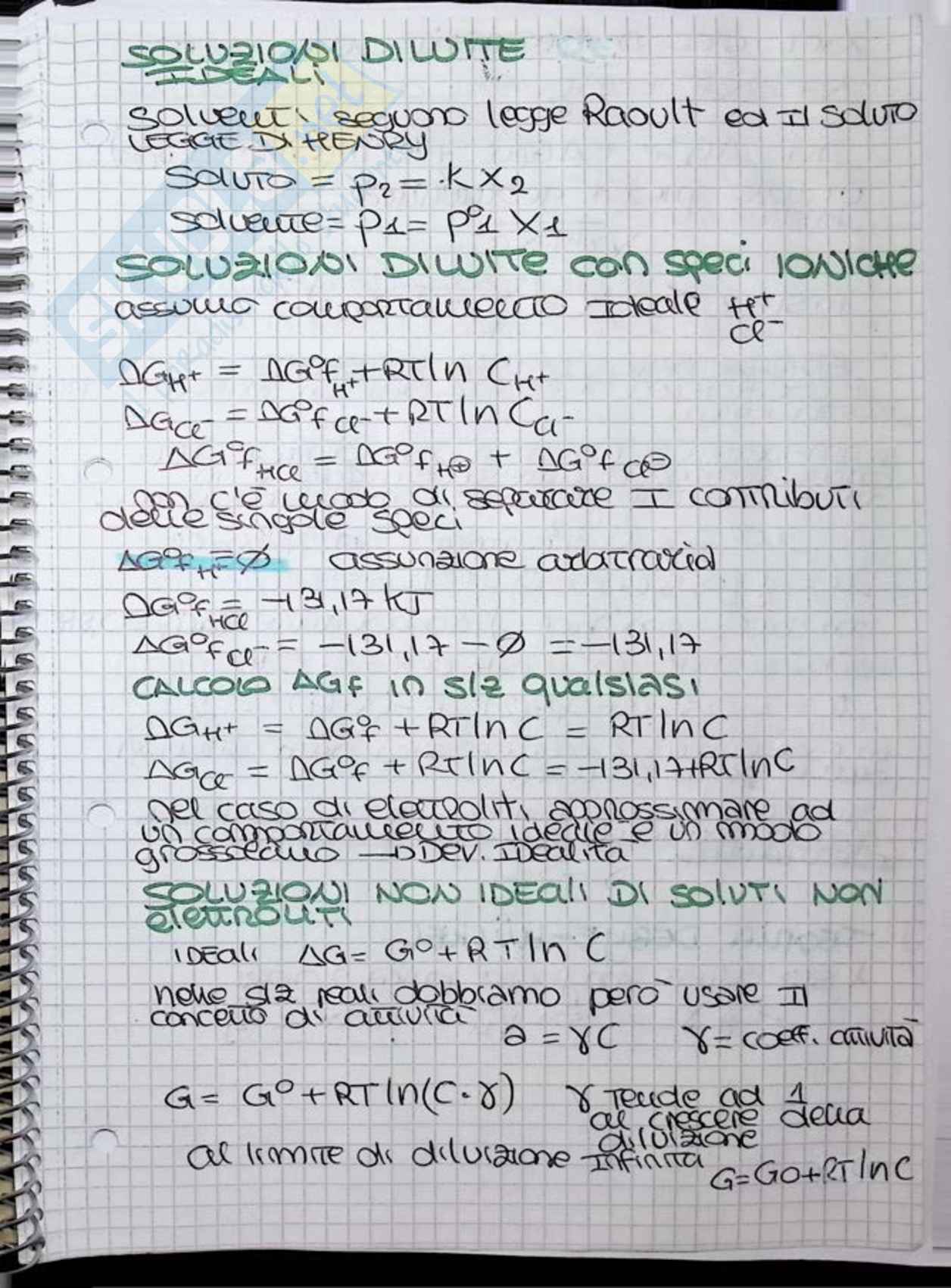 Chimica fisica - Appunti esame Pag. 41