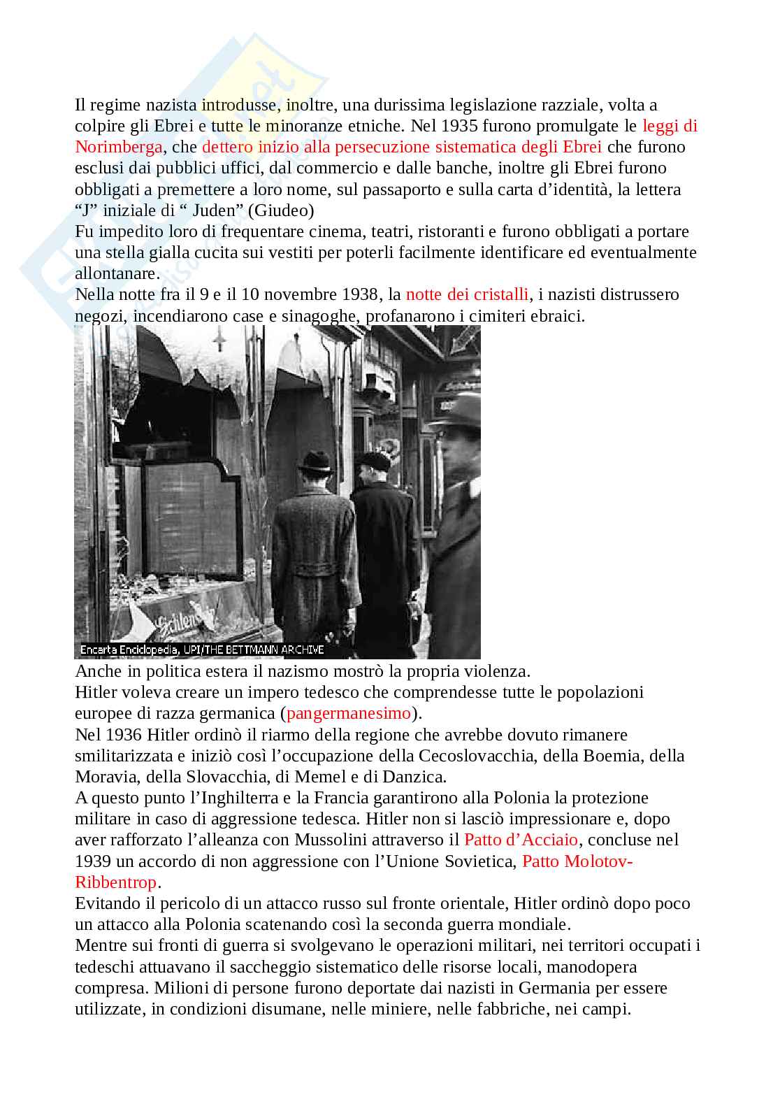 Nazismo e sue conseguenze - Tesina Pag. 6