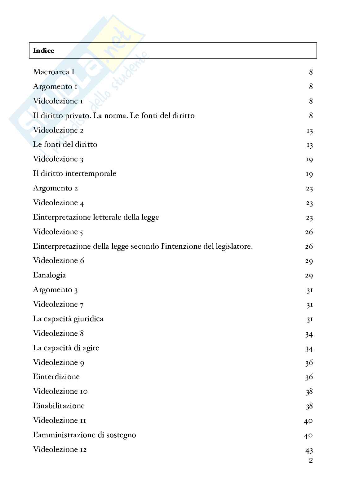 Riassunto esame Istituzioni di diritto privato, Prof. Jacovitti Eleonora, libro consigliato Istituzioni di diritto privato, Bianca  Pag. 2