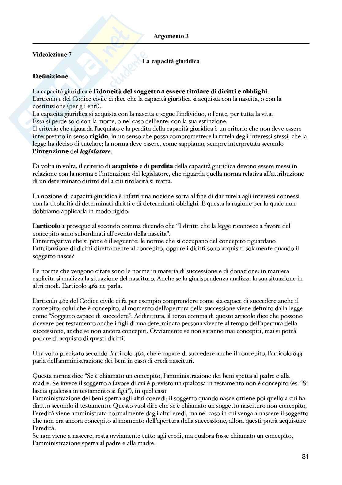 Riassunto esame Istituzioni di diritto privato, Prof. Jacovitti Eleonora, libro consigliato Istituzioni di diritto privato, Bianca  Pag. 31