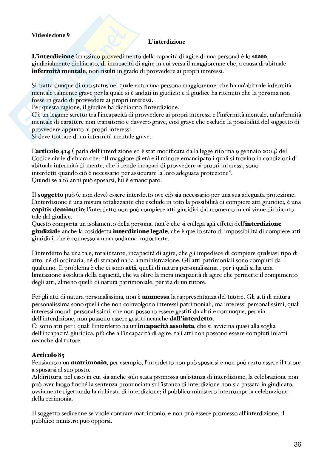 Riassunto esame Istituzioni di diritto privato, Prof. Jacovitti Eleonora, libro consigliato Istituzioni di diritto privato, Bianca  Pag. 36